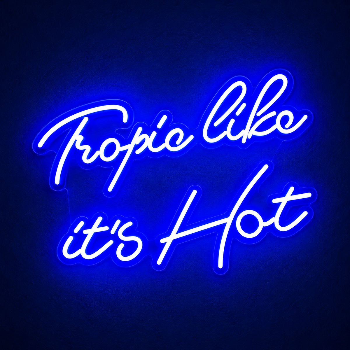 Tropic Like It's Hot LED Neon Sign - product hero