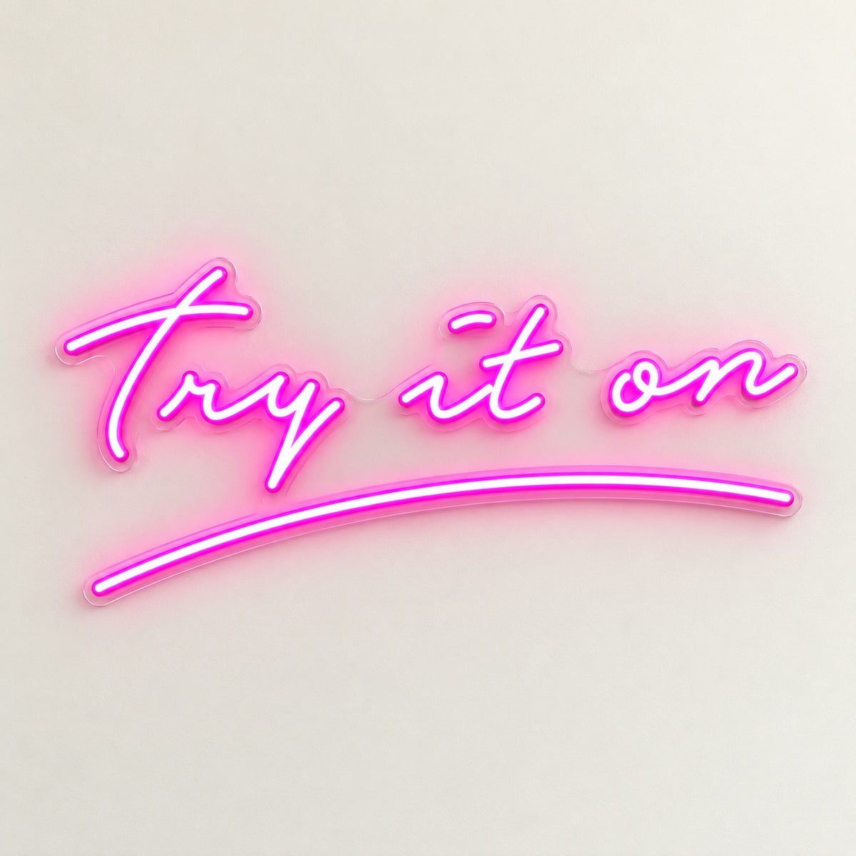 Try It On LED Neon Sign - natural light view