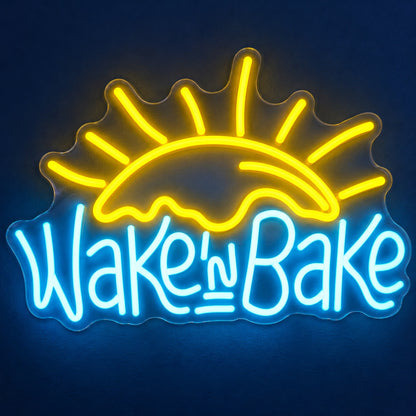 Wake N Bake LED Neon Sign - product hero