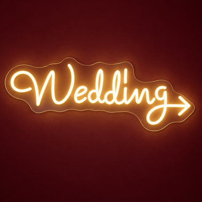 Wedding LED Neon Sign - product hero