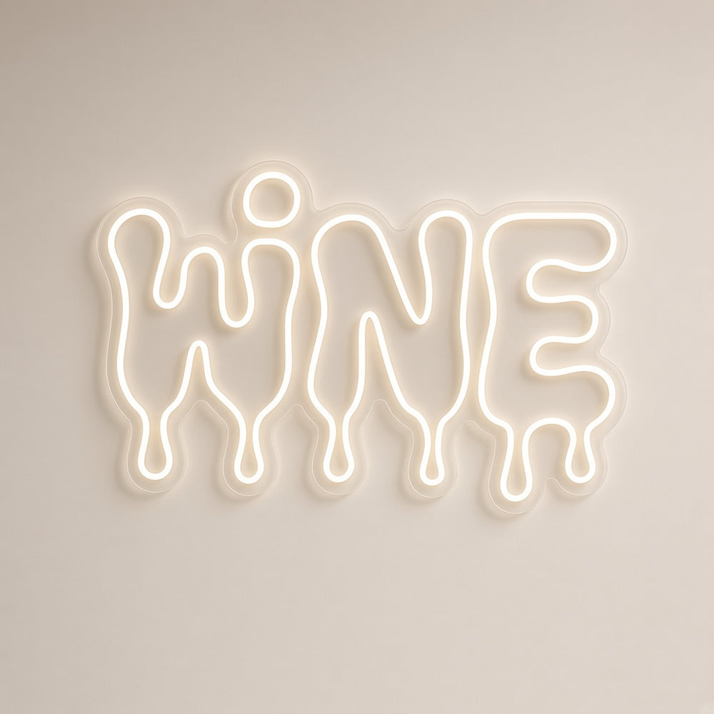 Bar Letters Led Wine Dripping Letters for Wine Bar Kitchen Decor LED Neon Sign – Shineneon