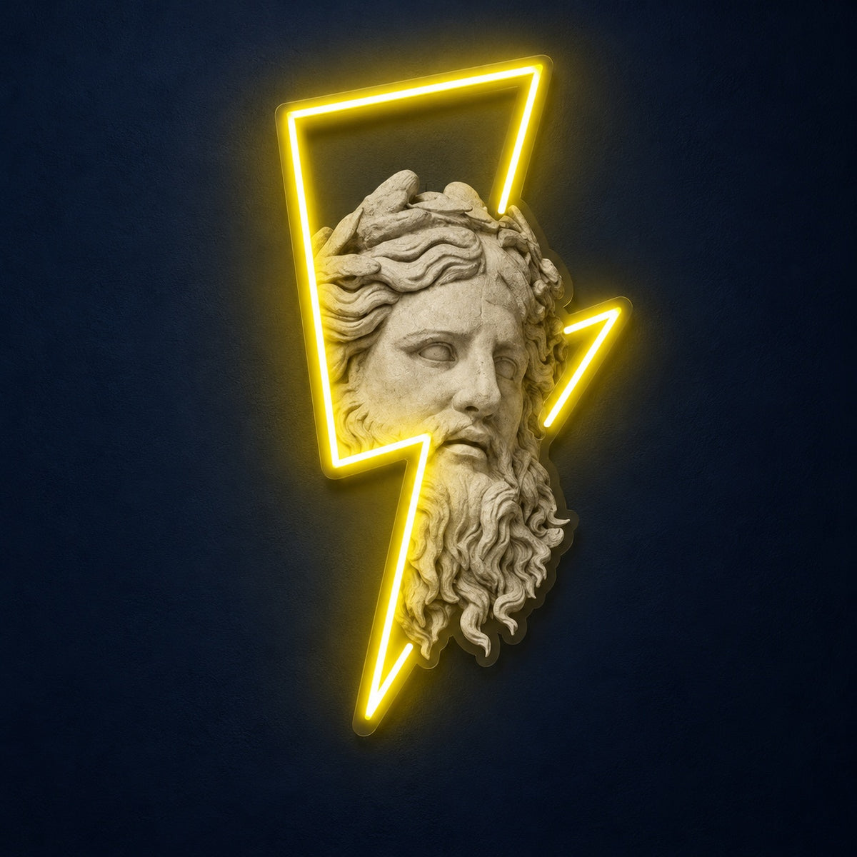 Zeus Lightning Bolt LED Neon Sign - product hero