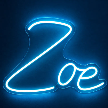 Zoe LED Neon Sign - product hero