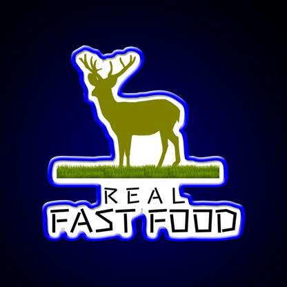 Real Fast Food Led Neon Sign For Burger Place Rgb Color - Shineneon