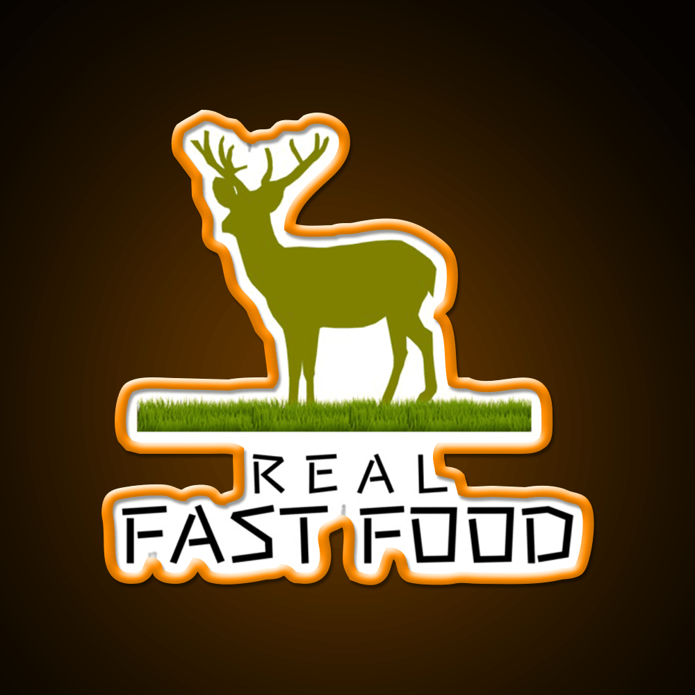 Real Fast Food Led Neon Sign For Burger Place Rgb Color - Shineneon