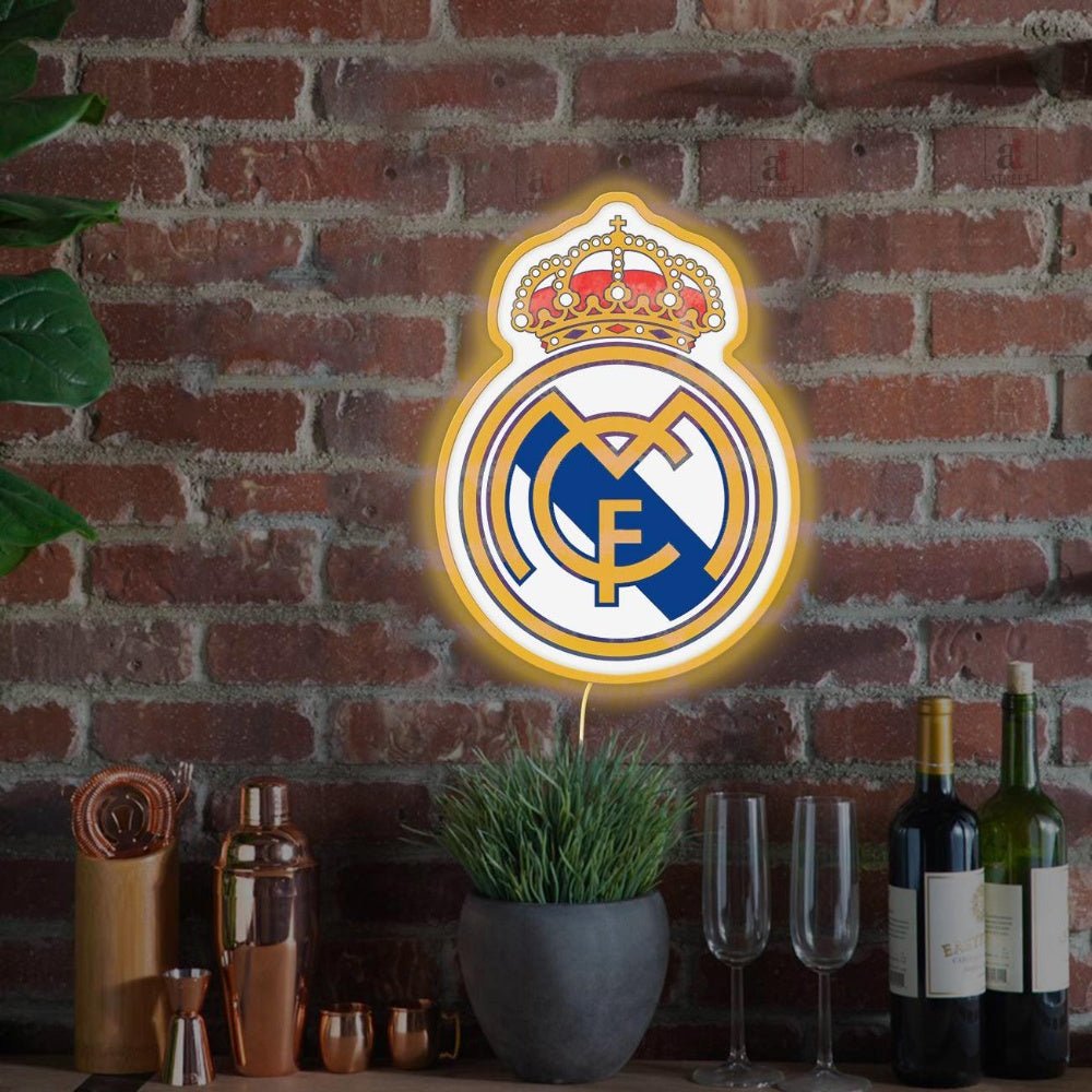 Real Madrid Badge Neon Sign - Shineneon