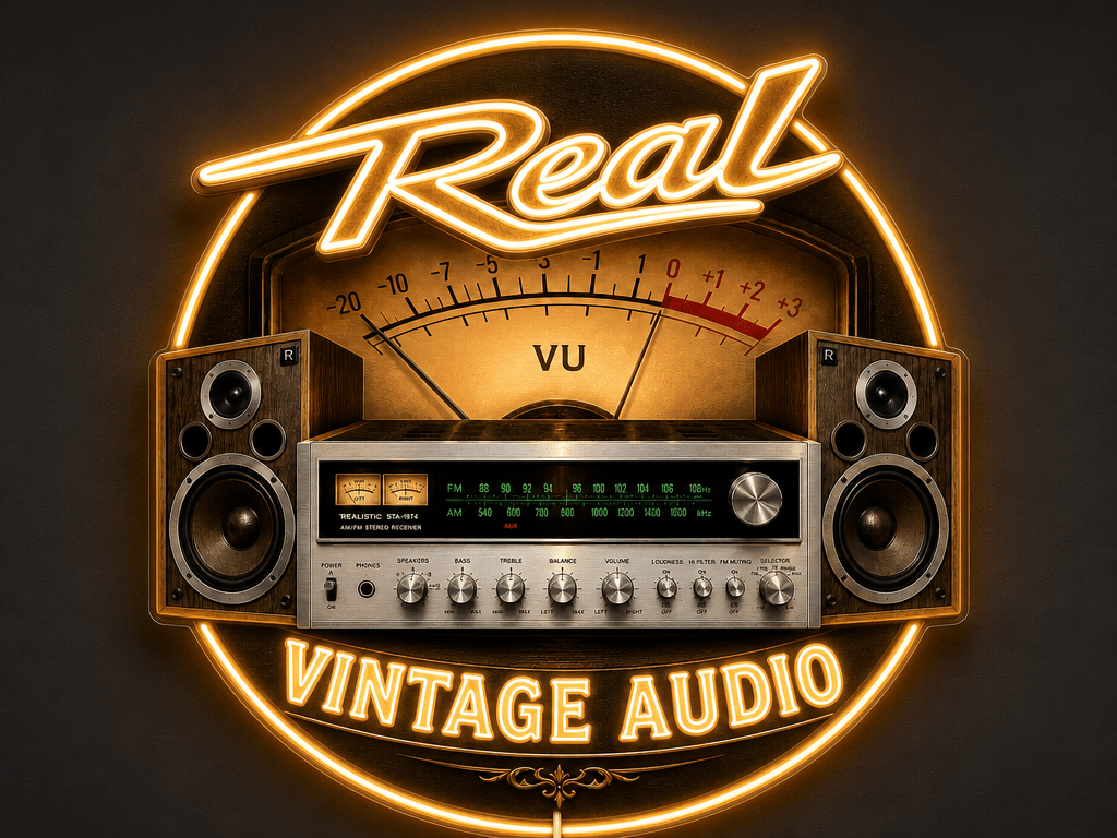 Real VINTAGE AUDIO Custom LED Neon Sign - Shineneon