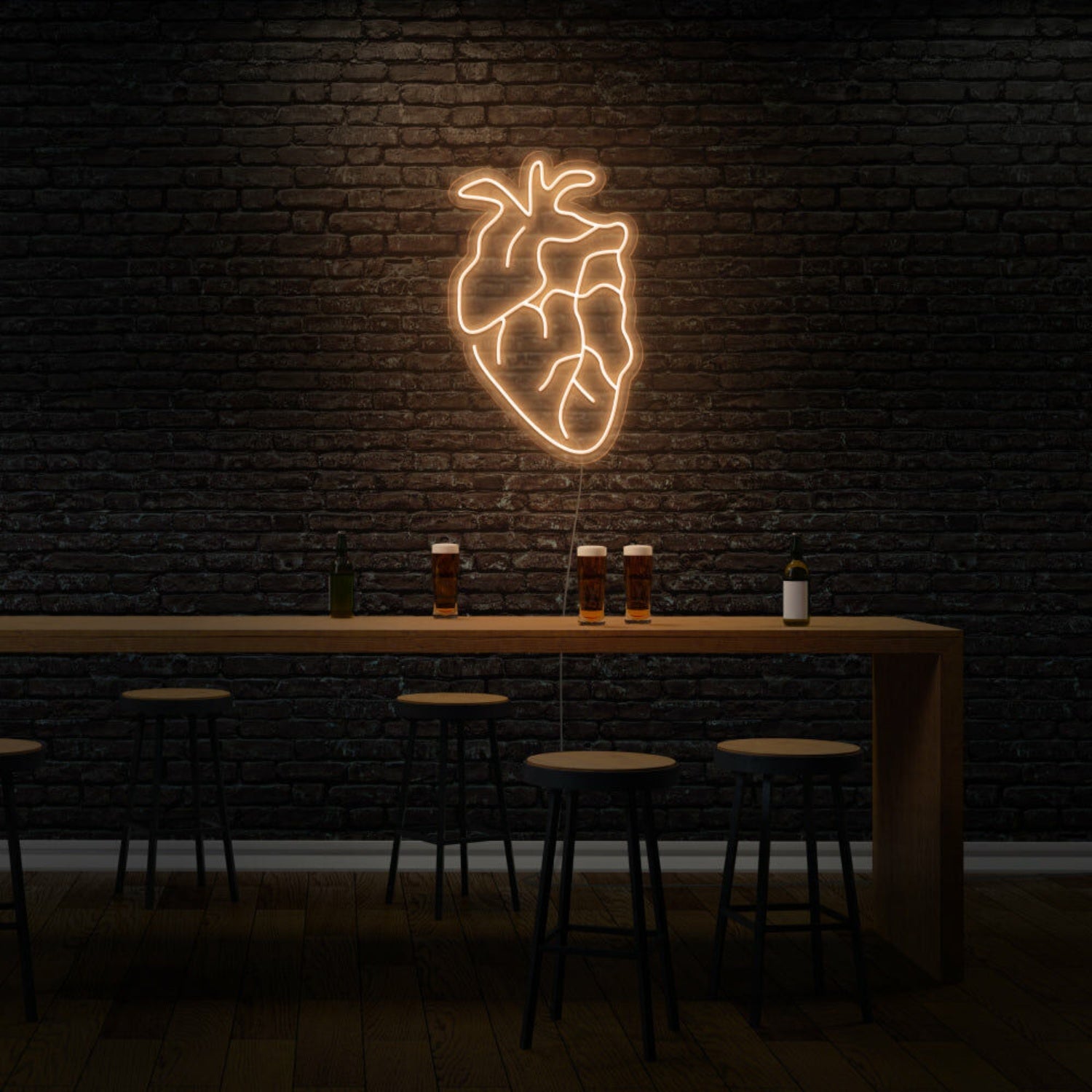 Realistic Heart Led Neon Sign | Shineneon
