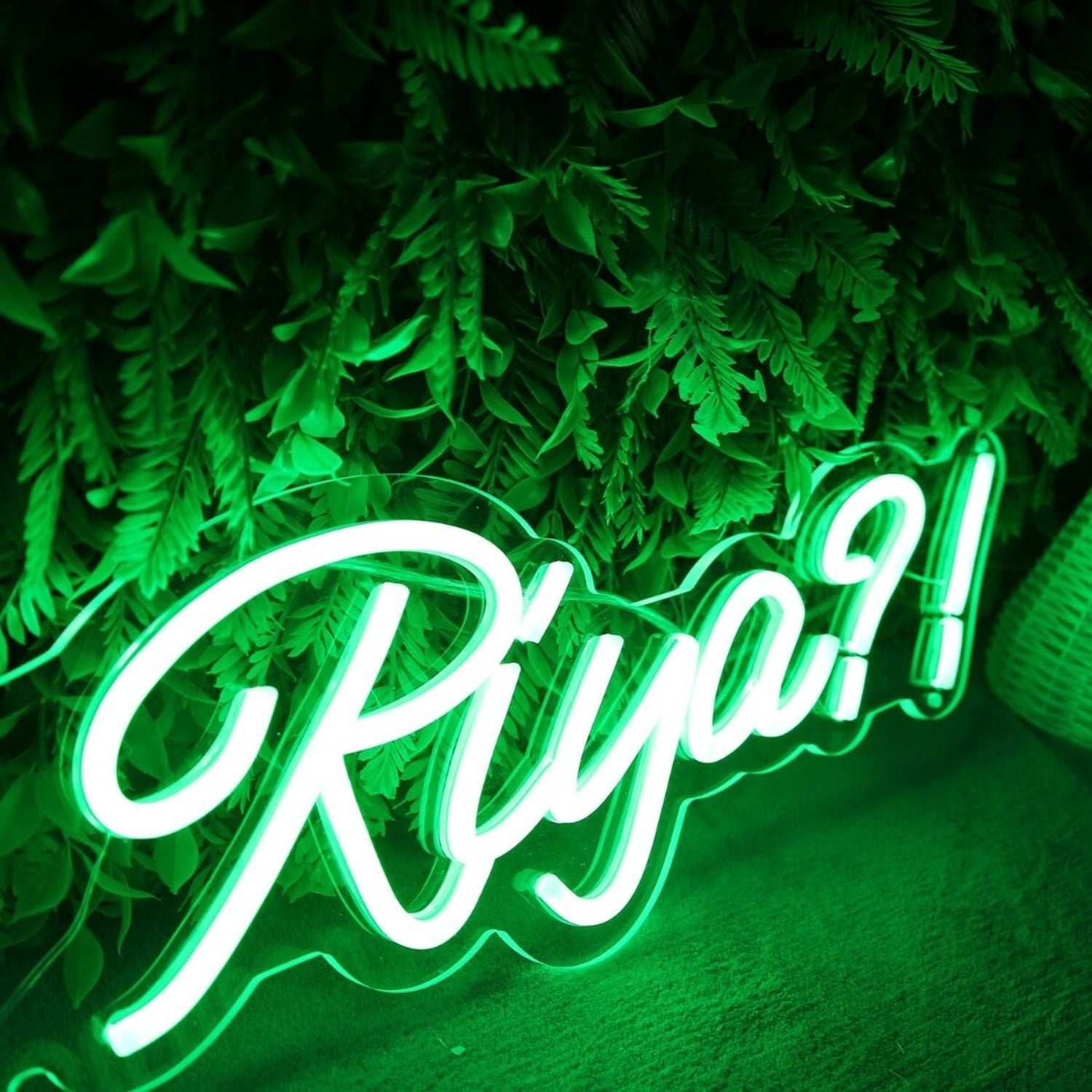 Really Riya Green Led Neon Sign - Shineneon