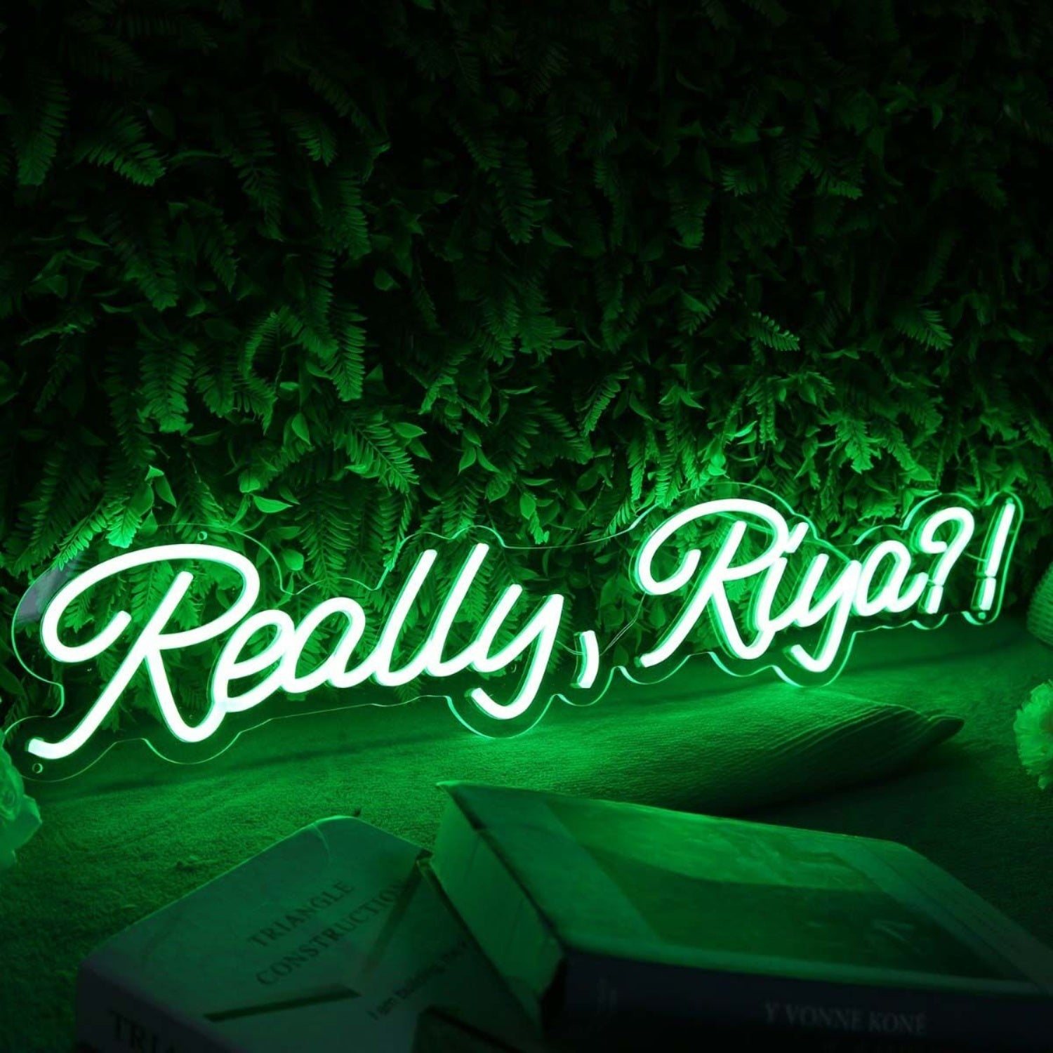 Really Riya Green Led Neon Sign - Shineneon