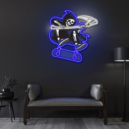 Reapers Led Neon Sign X Acrylic Artwork - Shineneon