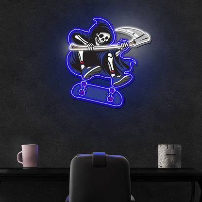 Reapers Led Neon Sign X Acrylic Artwork - Shineneon