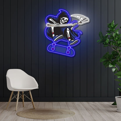 Reapers Led Neon Sign X Acrylic Artwork - Shineneon