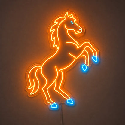 Rearing Horse LED Neon Sign main product image