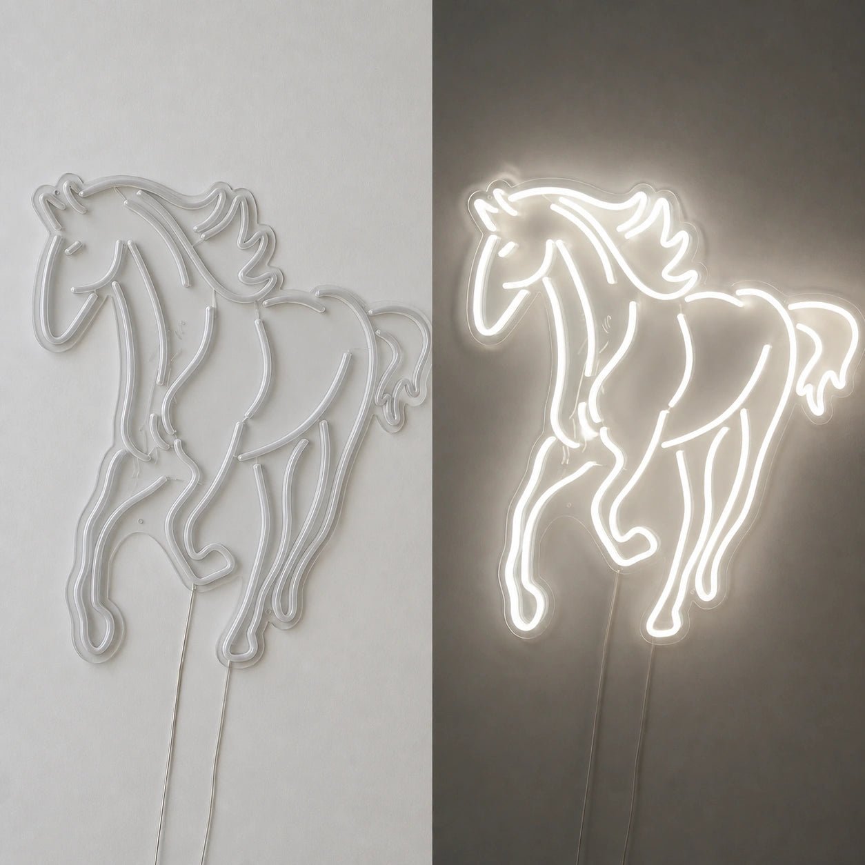 Rearing Horse Vintage LED Neon Sign - Shineneon