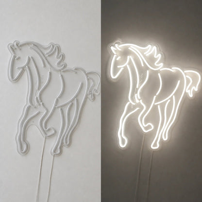 Rearing Horse Vintage LED Neon Sign - Shineneon