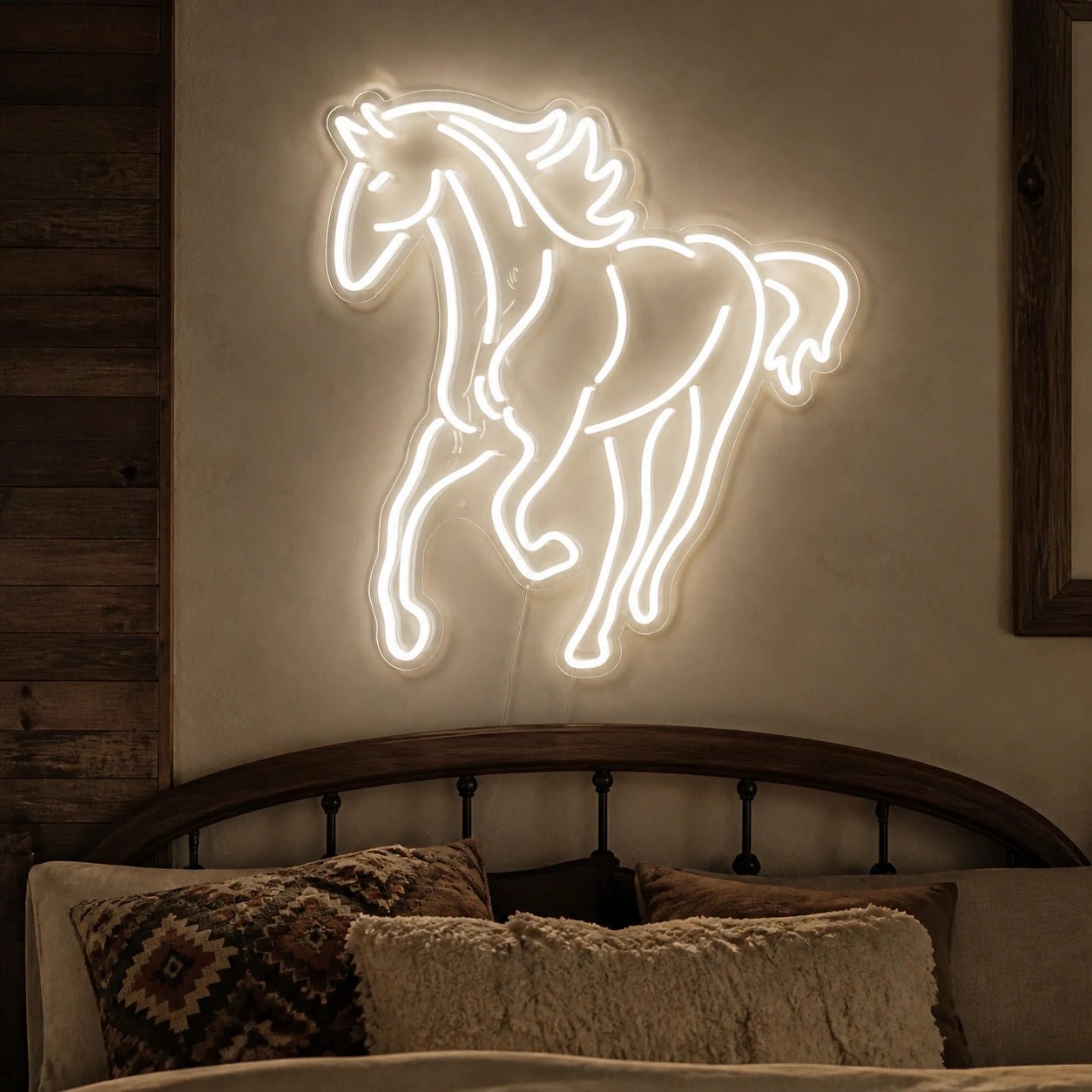 Rearing Horse Vintage LED Neon Sign - Shineneon