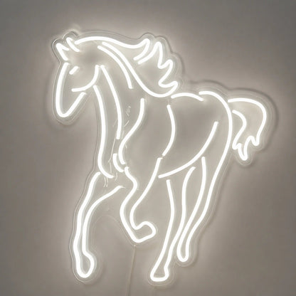 Rearing Horse Vintage LED Neon Sign - Shineneon