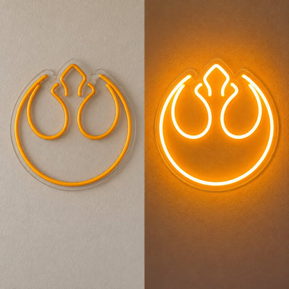 Rebel Alliance Emblem LED Neon Sign - Shineneon