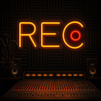 Rec LED Neon Sign Garage Man Cave Neon Sign high-converting product image