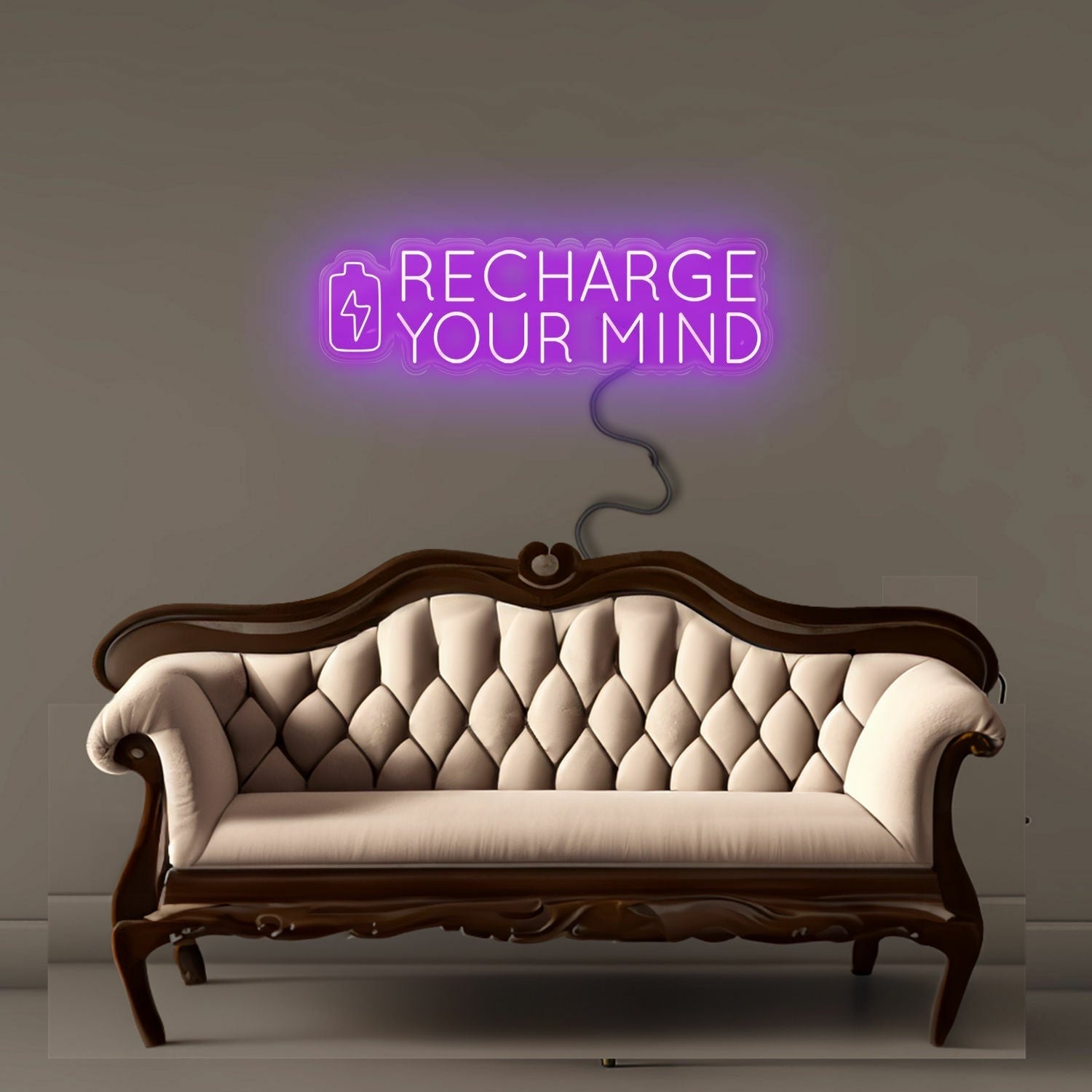 Recharge Your Mind Led Neon Signs | Shineneon