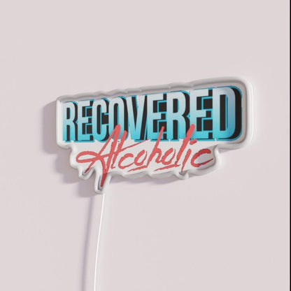 Recovered Alcoholic Rgb Led Neon Sign - Shineneon