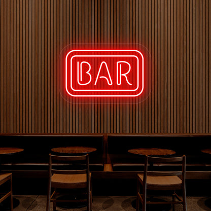 Rectangular Bar Led Neon Sign | Shineneon