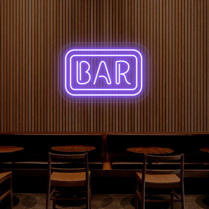 Rectangular Bar Led Neon Sign | Shineneon