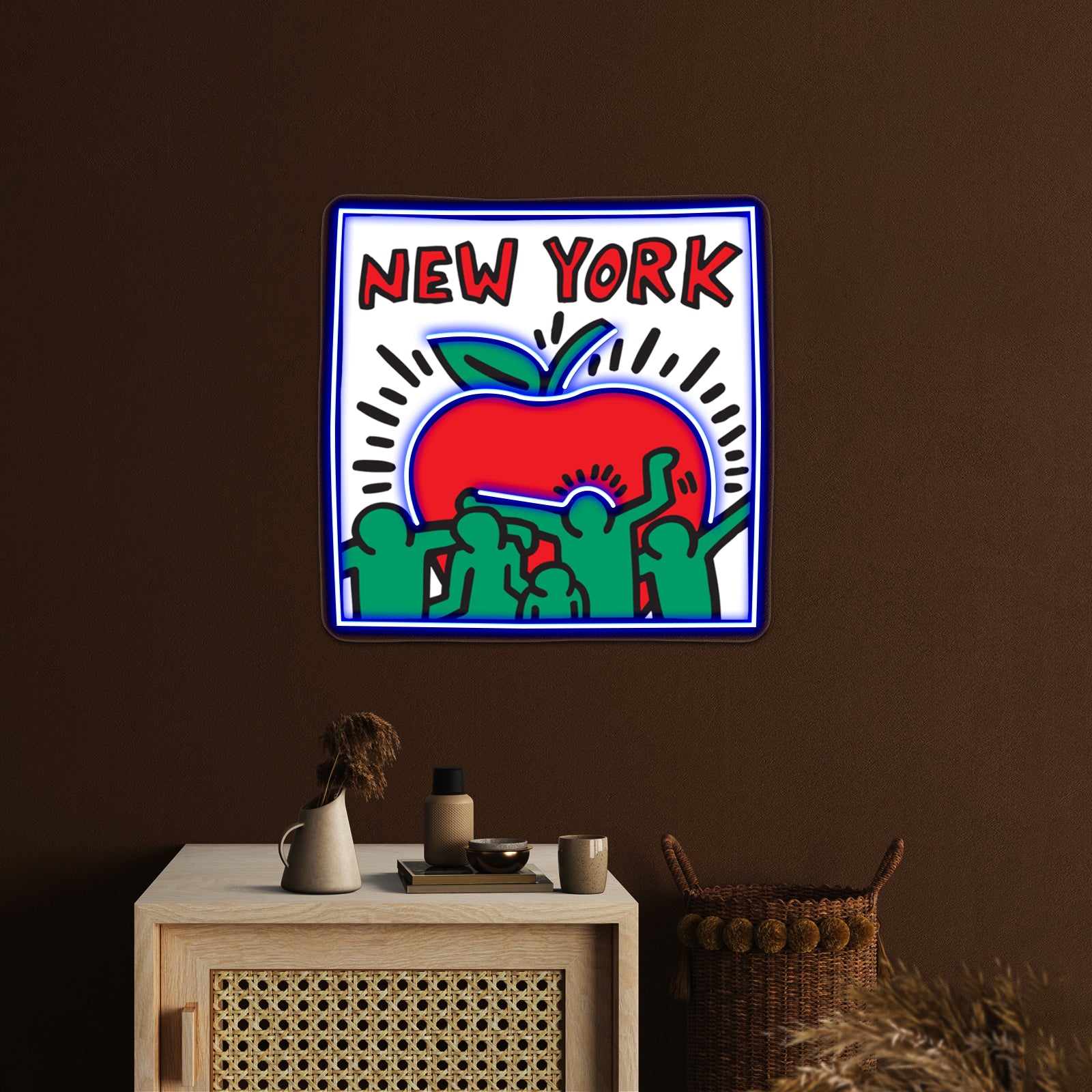 Red Apple Wall Artwork Neon Signs | Shineneon