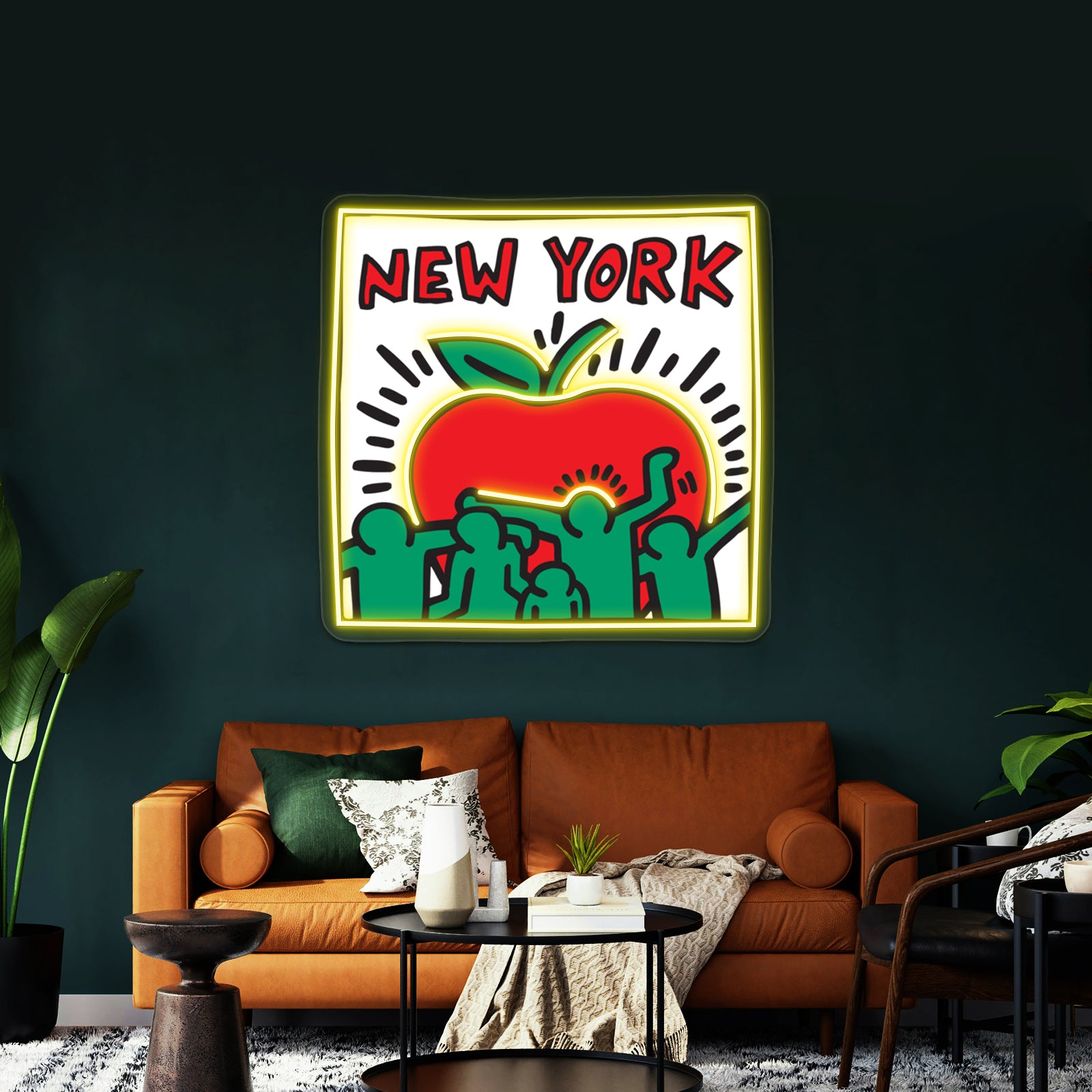 Red Apple Wall Artwork Neon Signs | Shineneon