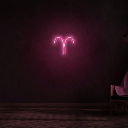 Red Aries Constellation Led Neon Sign For Modern Room Decor | Shineneon