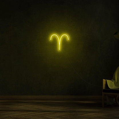 Red Aries Constellation Led Neon Sign For Modern Room Decor | Shineneon