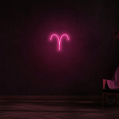 Red Aries Constellation Led Neon Sign For Modern Room Decor | Shineneon