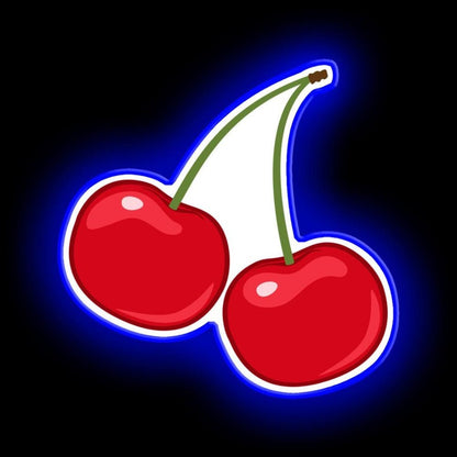 Red Cherries Sticker Neon Sign - Shineneon