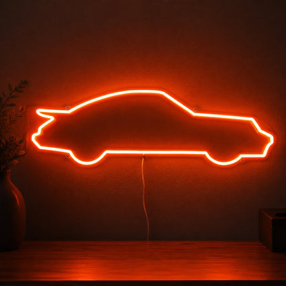 Red Classic Car Outline Neon Sign LED Neon Sign high-converting product image