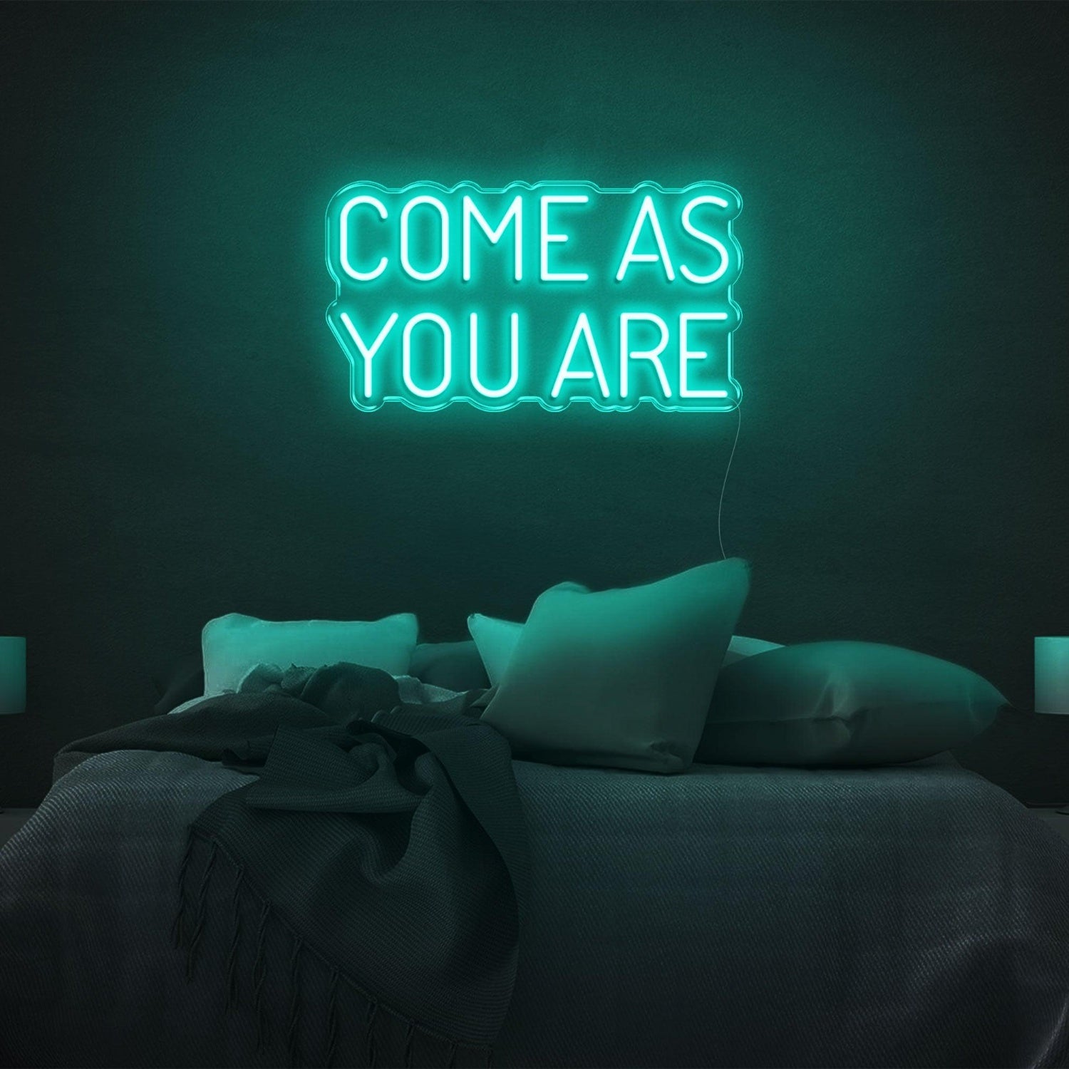 Red Come As You Are Bedroom Led Neon Sign | Shineneon
