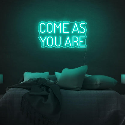 Red Come As You Are Bedroom Led Neon Sign | Shineneon