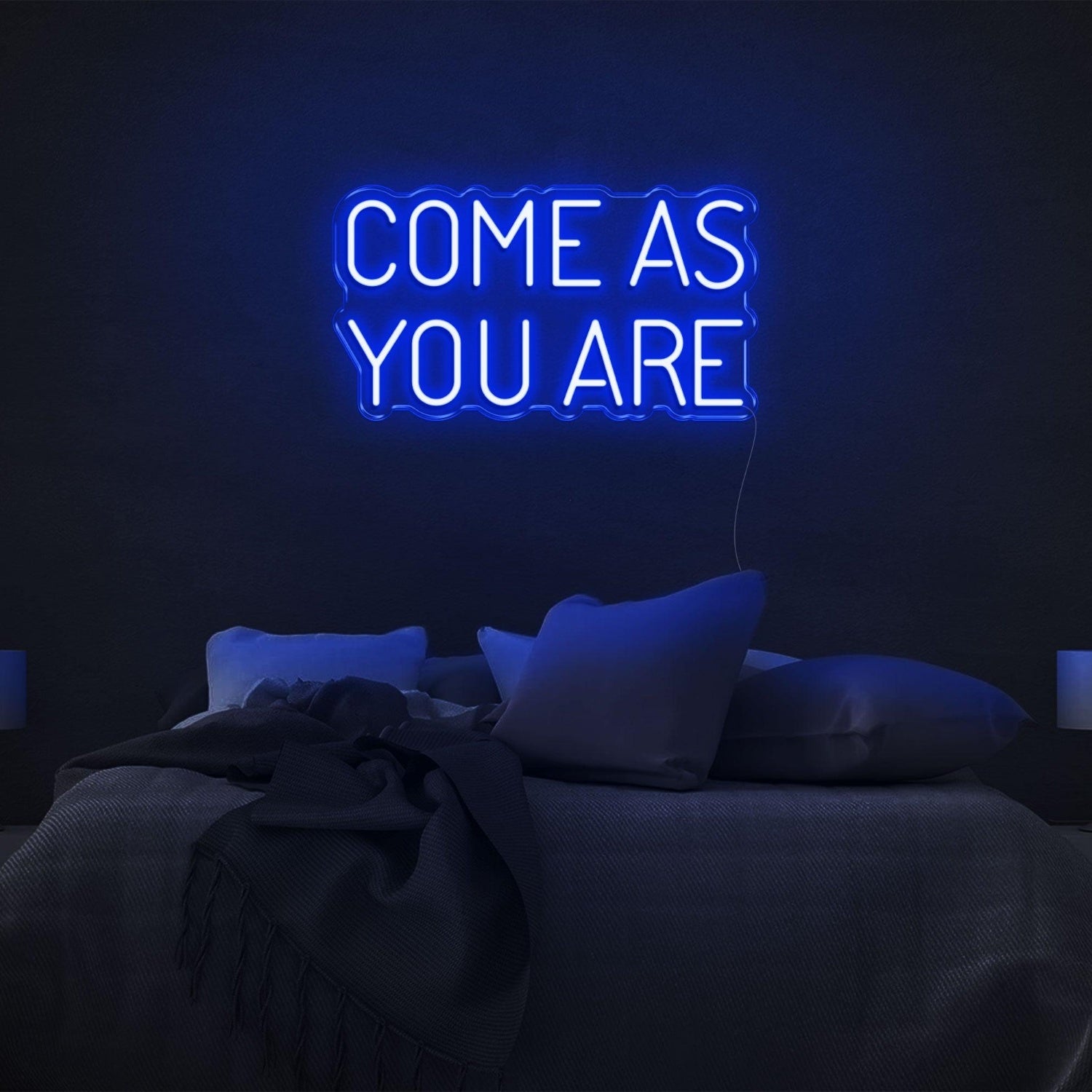 Red Come As You Are Bedroom Led Neon Sign | Shineneon