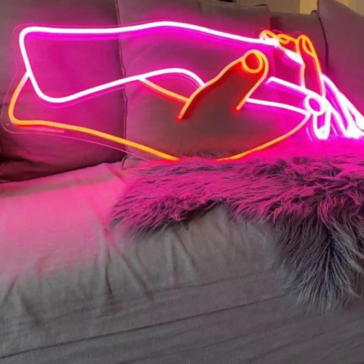 Red Deer Antler Love LED Neon Sign for Wedding Decor | Shineneon