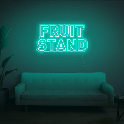 Red Fruit Stand Led Neon Sign For Indoor Home Store Decor | Shineneon