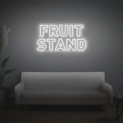 Red Fruit Stand Led Neon Sign For Indoor Home Store Decor | Shineneon