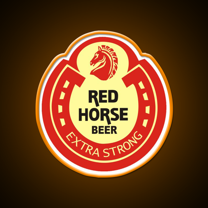 Red Horse 0240 Beer Bar Decor Led Neon Sign Rgb Color - LED neon sign view 6