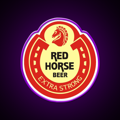 Red Horse 0240 Beer Bar Decor Led Neon Sign Rgb Color - LED neon sign view 9