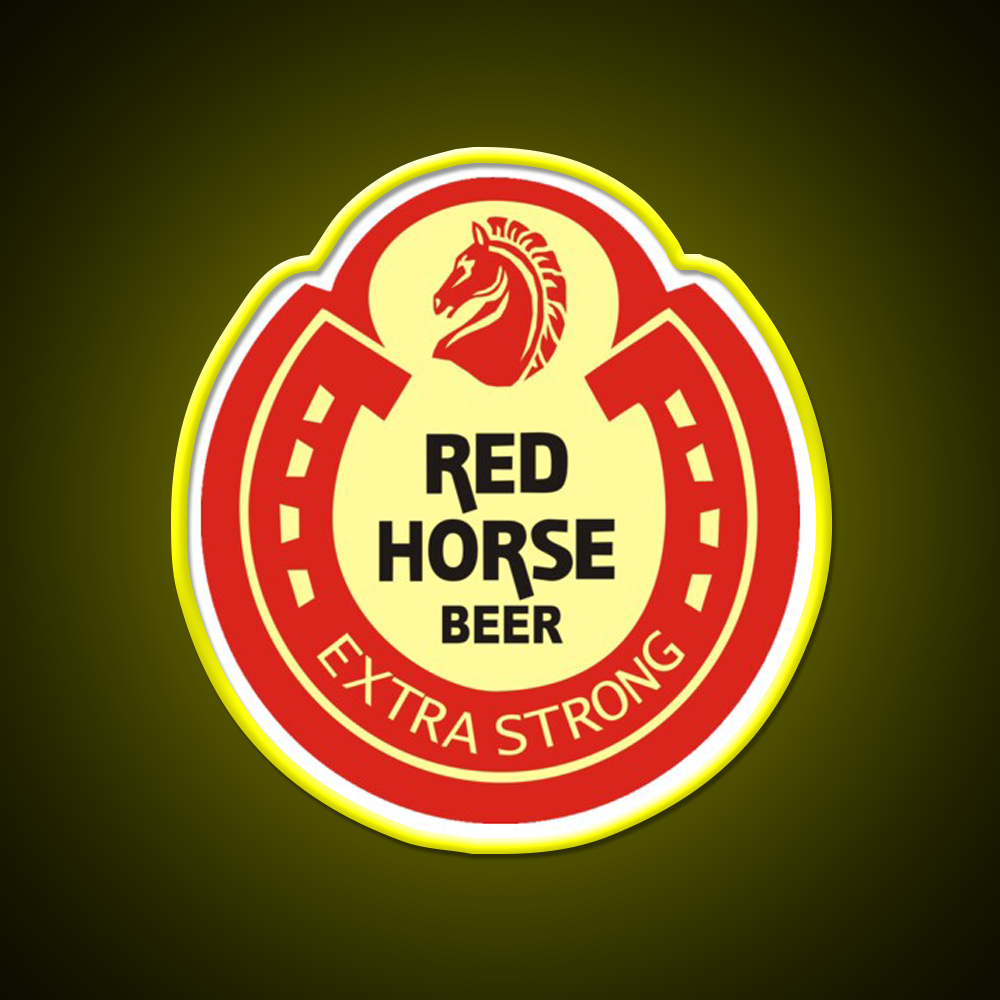 Red Horse 0240 Beer Bar Decor Led Neon Sign Rgb Color - LED neon sign view 7