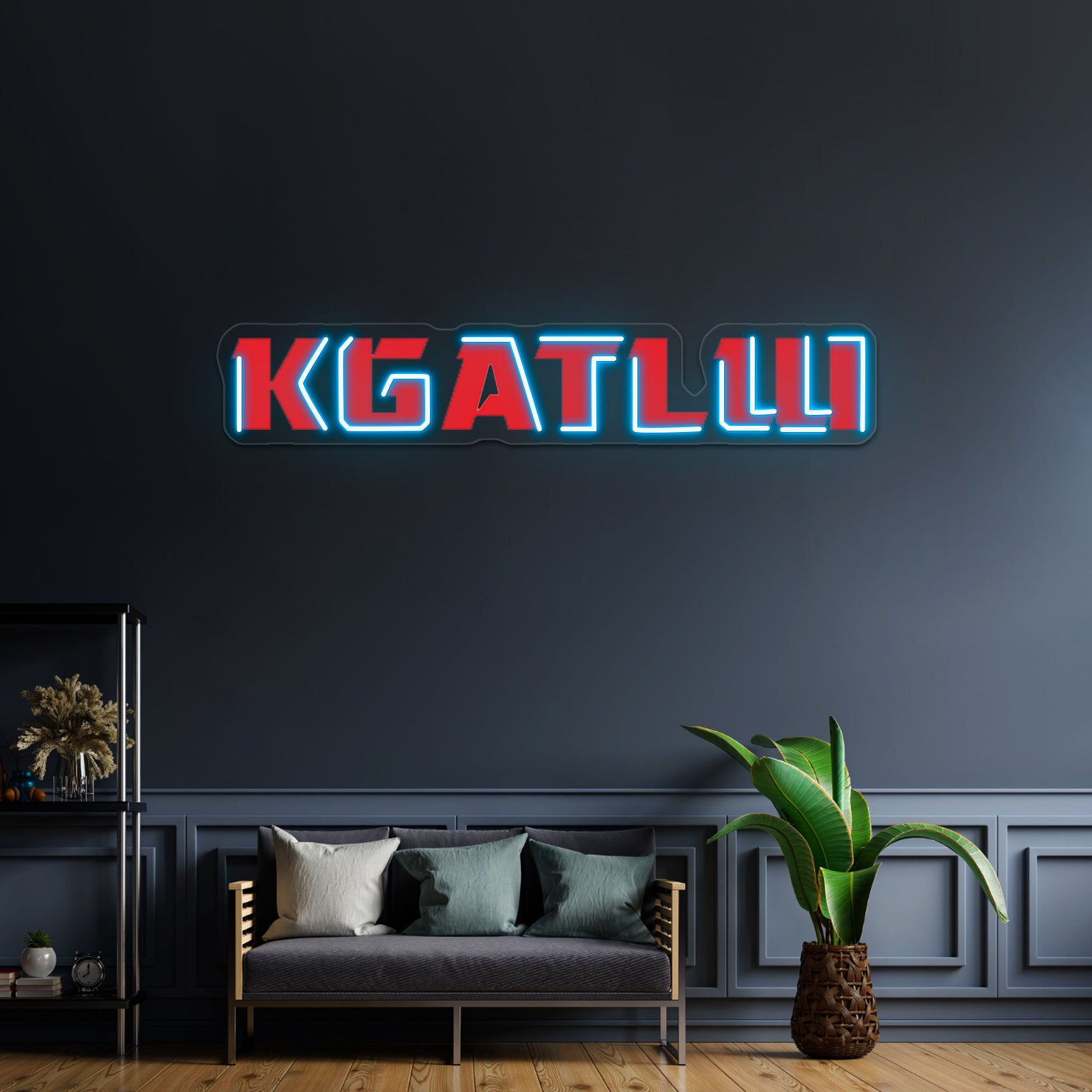 Red Kgatlw Wall Artwork Neon Signs | Shineneon