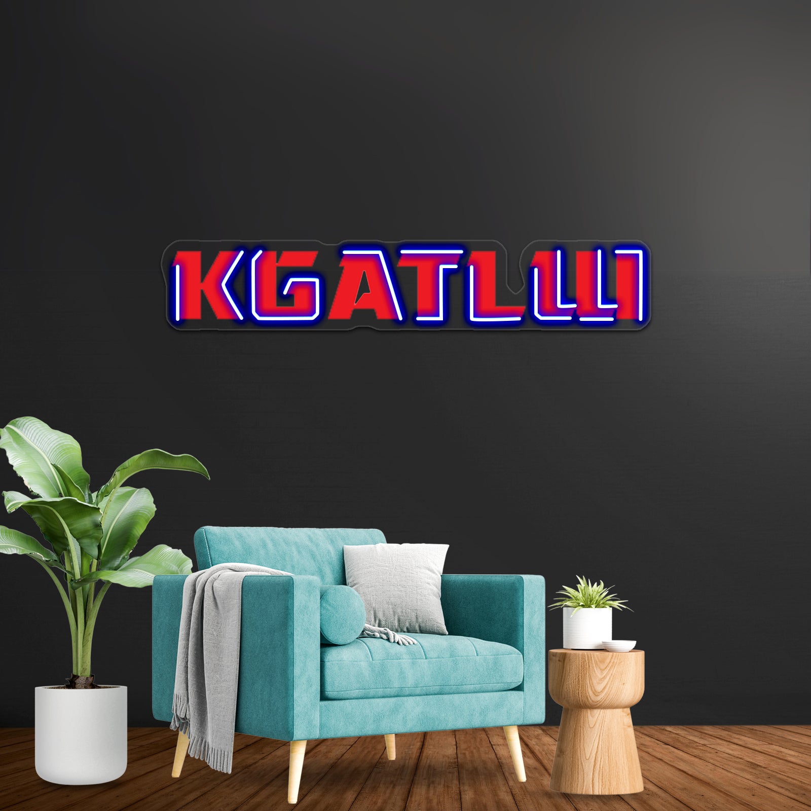 Red Kgatlw Wall Artwork Neon Signs | Shineneon