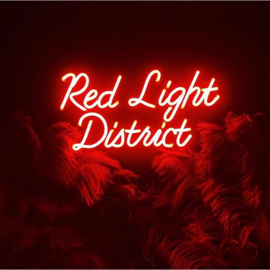 Red Light District Led Sign Business Neon Sign - Shineneon
