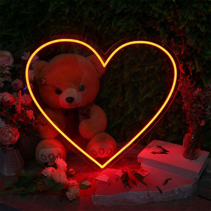 Red Love Heart Neon Sign | Shineneon