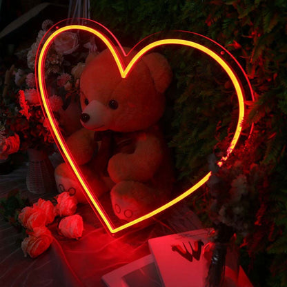 Red Love Heart Neon Sign | Shineneon