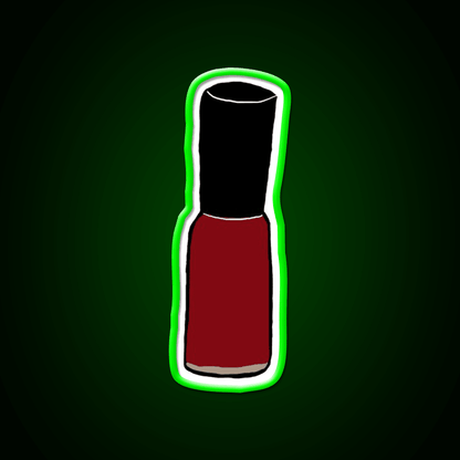 Red Nail Polish Nail Salon Led Neon Sign Rgb Color - Shineneon